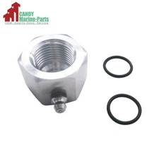 Marine Steering Tube Cable Grease Nut for OMC 2861 FSM068  ss steering