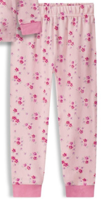 Max & Olivia Baby Girls Pajama Bottoms SZ 18Months Pink Floral (Missing 2pieces)