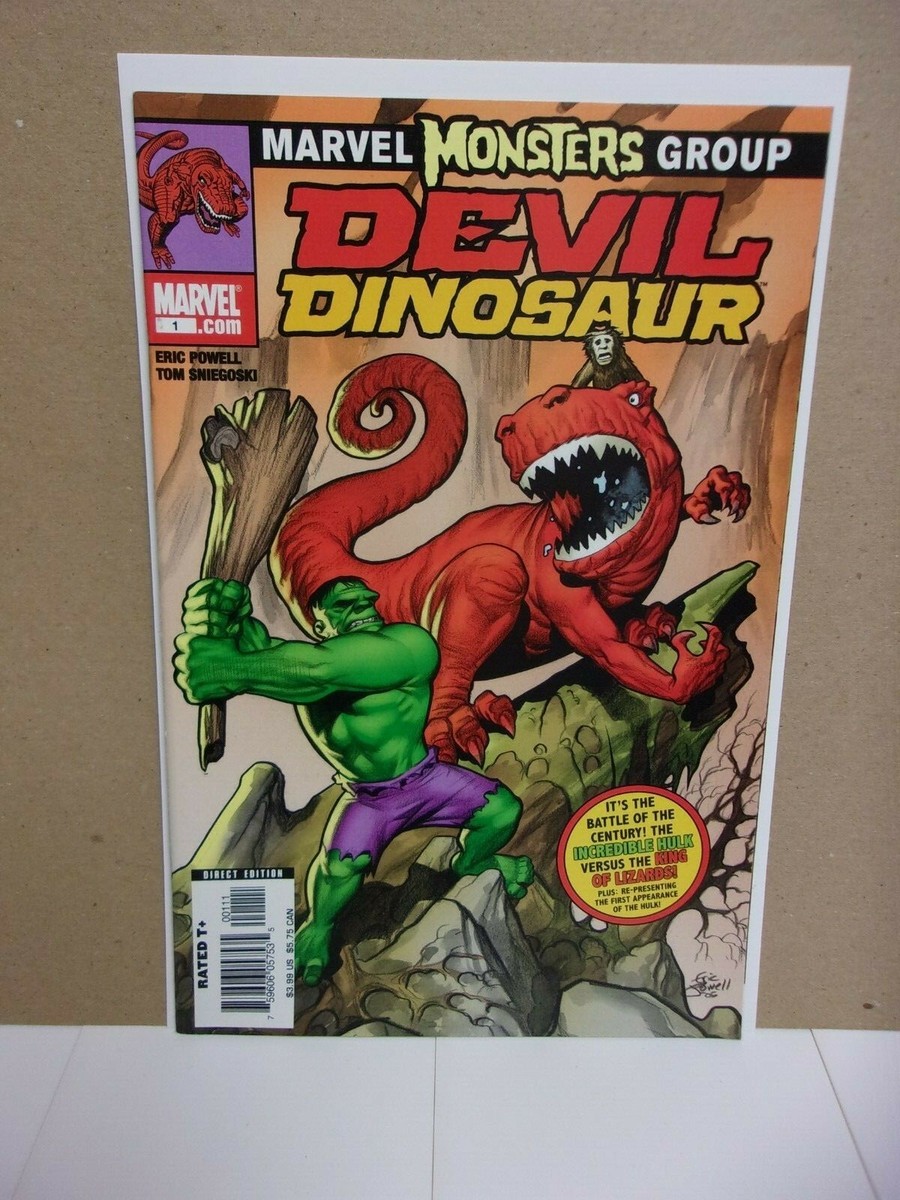 Devil Dinosaur #1 (2005 Marvel Monsters Group Comic Book) The Eternals - MCU
