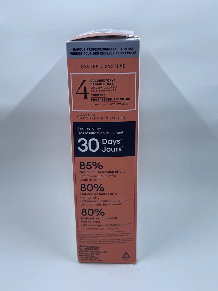 Nioxin Pro Clinical, Colored/Dry/Damaged Hair, Thicker, Fuller Hair System Kit 4 - Image 4 of 4