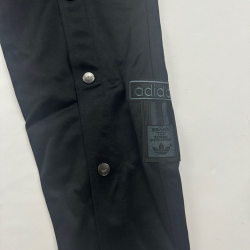 NWT Adidas Women’s Club Adibreak Black Snap Leg Track Pants Activewear Size 4 - Picture 5 of 14