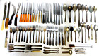 Huge Mixed Lot Vintage Stainless Cutlery & other Silver Plated, Larger knivesEtc