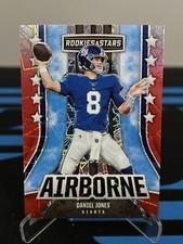 2023 Rookies & Stars Football Airborne Daniel Jones RED LONGEVITY Card #AI-24