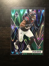 2023 Panini Phoenix #196 Dylan Horton Green Seismic /25 Texans Rookie Card PWE. rookie card picture