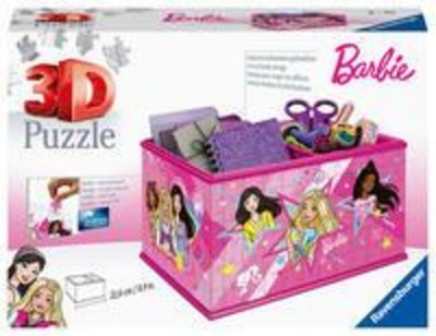 Ravensburger 3D Puzzle 11584 - Aufbewahrungsbox Barbie - Praktischer...