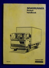 LEYLAND DAF ROADRUNNER POCKET HANDBOOK ENGINE 1986