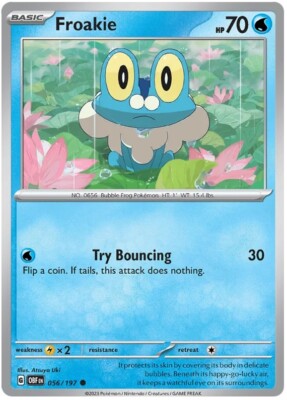 Froakie Pokemon TCG Card 056/197 | eBay
