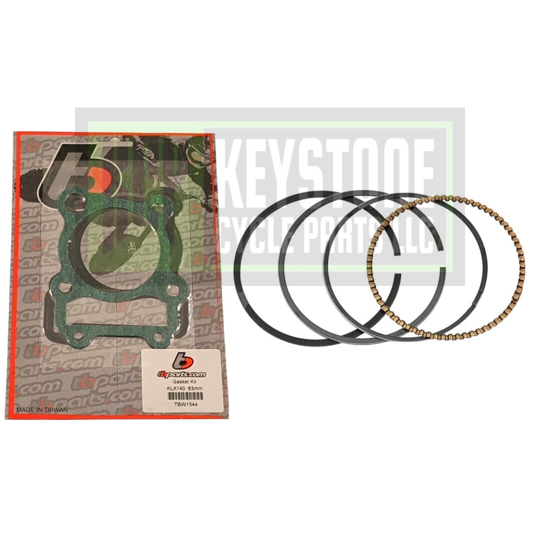 Kawasaki KLX140 KLX 140 Big Bore Replacement Rings & Gaskets 170cc