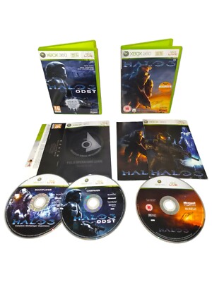 Halo 3 & Halo 3: ODST Microsoft Xbox 360   2 Spiele   GUT   BLITZVERSAND 