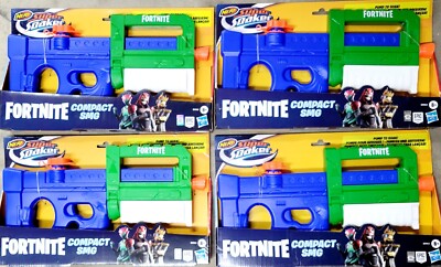 Lot Of Nerf Super Soaker Fortnite Compact SMG Water Blaster