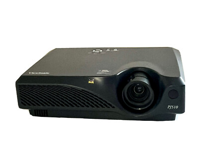 ViewSonic PJ510 LCD Projector w/RS232, VGA, S-Video & Audio Ports 5hrs lamp hour