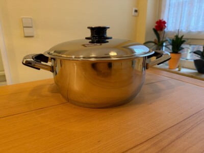 Bavaria Dietetic 26 cm Kochtopf mit Deckel Edelstahl THERMIC-AL