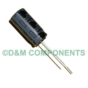 Конденсатор 820uf 25v