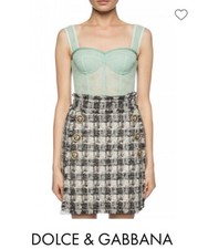 Dolce & Gabbana womens tweed skirt It42 Uk10-12