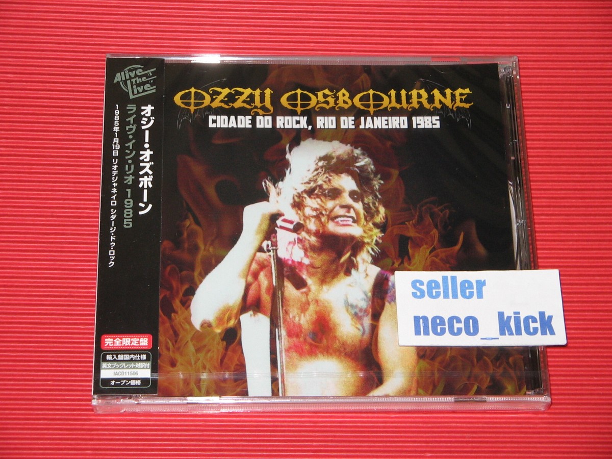 未開封 OZZY OSBOURNE CD 2枚セット 日本盤 帯付 PROMO 11B OZZY OSBOURNE CIDADE DO ROCK , RIO DE JANEIRO 1985 JAPAN CD | eBay