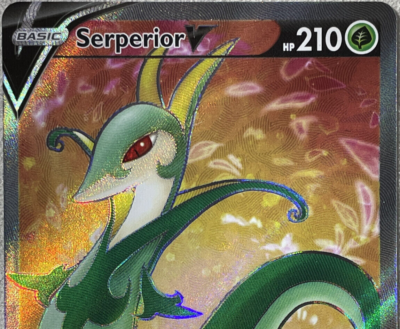Pokemon TCG - Serperior V Full Art Ultra Rare Holo - 170/195 - Silver  Tempest | eBay
