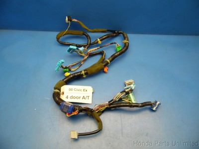 99-00 Civic OEM radio dash wiring harness loom factory # 32117-S04-C122