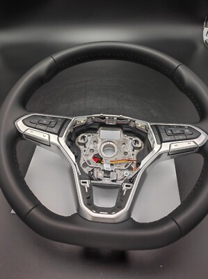 NEU + Original VW Golf 8 Multifunktionslenkrad Leder 5H0419089 JB VDH
