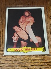WWE WWF BIG JOHN STUDD 1985 TOPPS #23 (B)