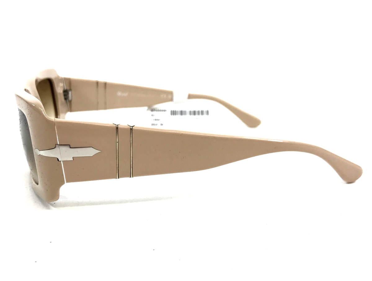 Persol Sunglasses Francis 3332-S 1195/51 Nude Frames with Brown Gradient Lenses Persol Francis with Solid Beige Frame and Brown Lenses  main image 3