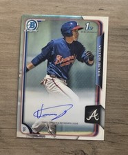 2015 Bowman Chrome Prospects Auto Victor Reyes #BCAP-VR Auto