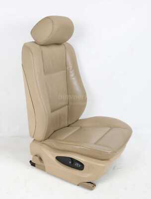 BMW E53 X5 Front Right Passengers Power Heated Seat Beige Leather 2003-2006 OEM