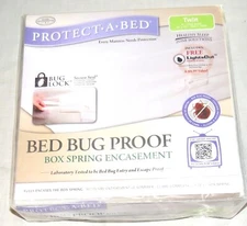 Protect-A-Bed Bed Bug Proof Box Spring Encasement TWIN - NEW