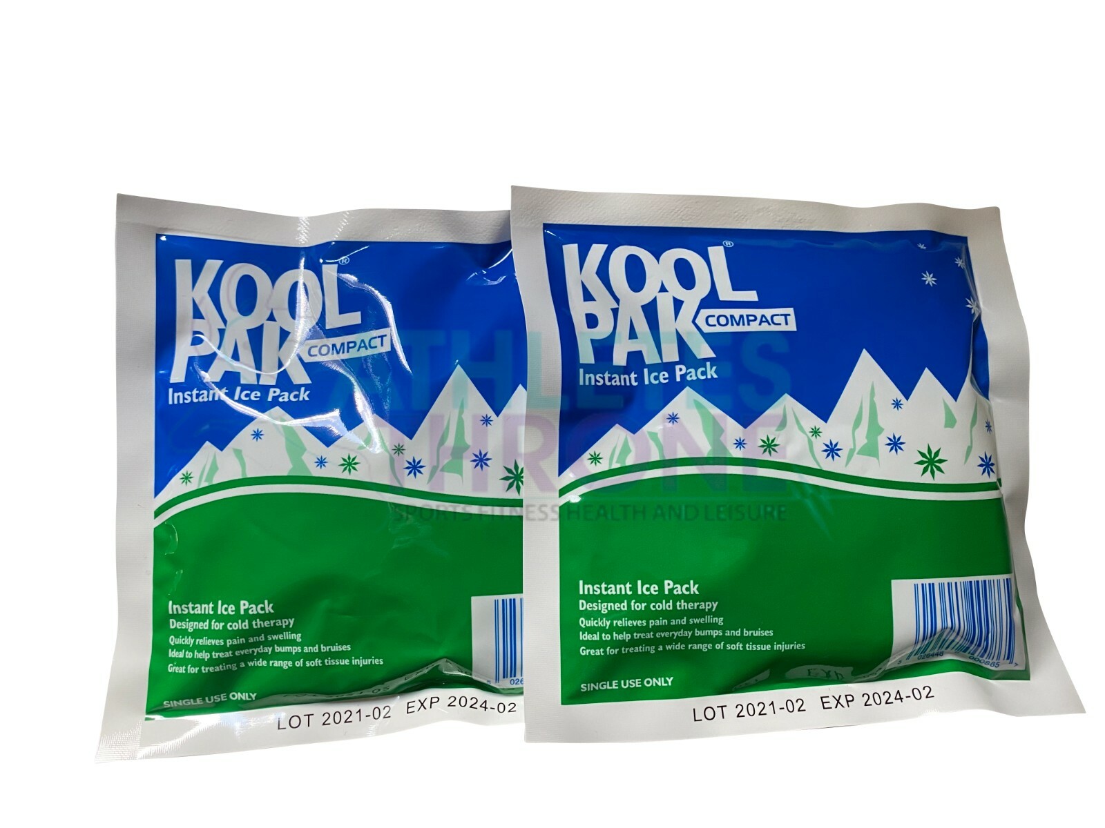 Koolpak Small Instant Sports Ice Pack First Aid Muscle Sprains Back