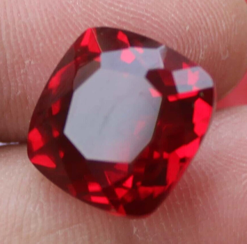 81.05 Ct. Mozambique Blood Red Ruby Cushion Cut Loose Gemstone Gift for Birthday - Image 2 of 4