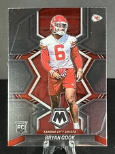 Bryan Cook Rookie RC 2022 Panini Mosaic Base #397 Kansas City Chiefs