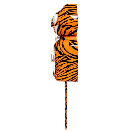 ORANGE BENEGAL KIT CAT CLOCK -Full Size - 15.5"- MADE IN THE USA - EXOTIC PET - Picture 2 of 8