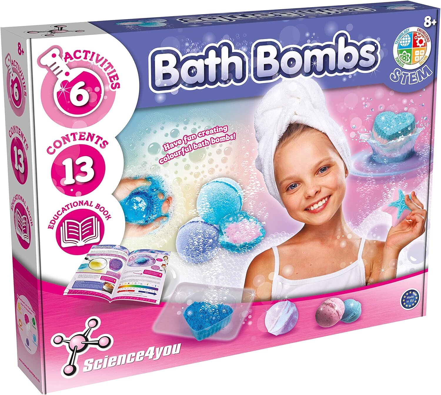 Science4you Bagno Bombe Multicolore