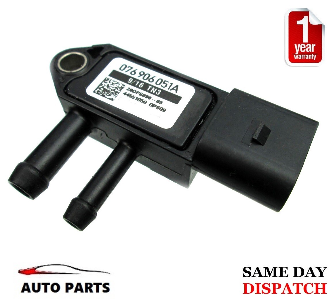 DPF EXHAUST PRESSURE SENSOR for AUDI VW SEAT SKODA 1.9 2.0 2.5 2.7