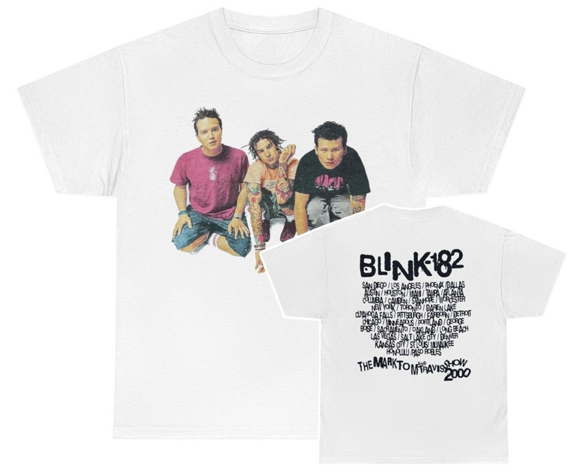 Blink 182 The Mark Tom And Travis Show, 2000 tour TE3916 | eBay