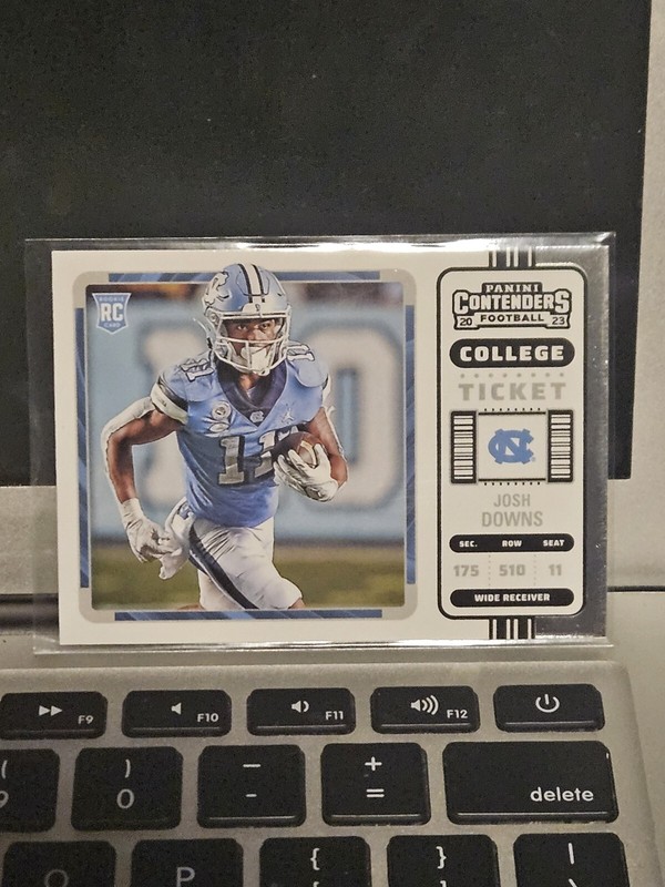 JOSH DOWNS ROOKIE 2023 Panini Chronicles Contenders Draft Picks RC