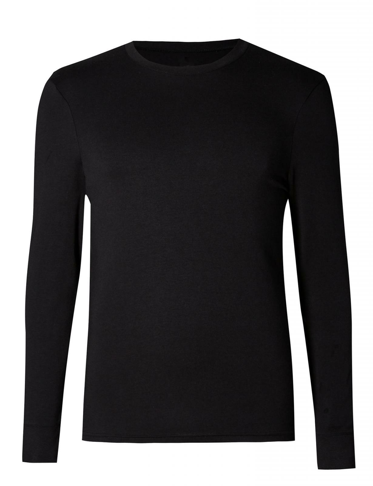 Ex M&S Mens Heatgen Thermal Long Sleeve Vest Top Size S M L XL XXL eBay