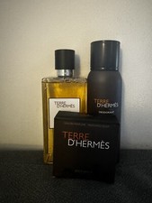 Terre D'Hermes By Hermes For Men. Shampooing, Deodorant and Perfumed Soap