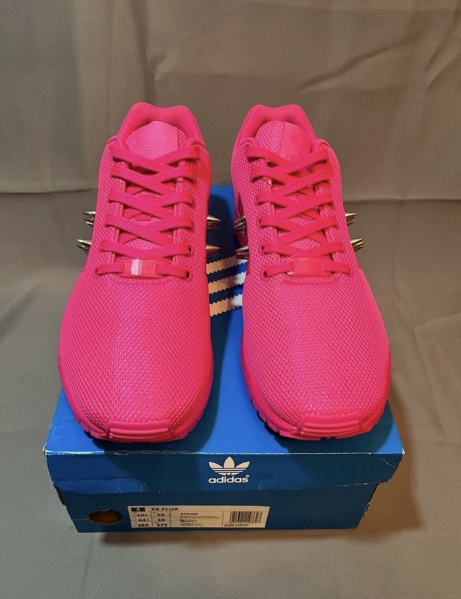 Hot Pink Sneaker Zx Flux In Pink Older Boys Girls Triple Hot