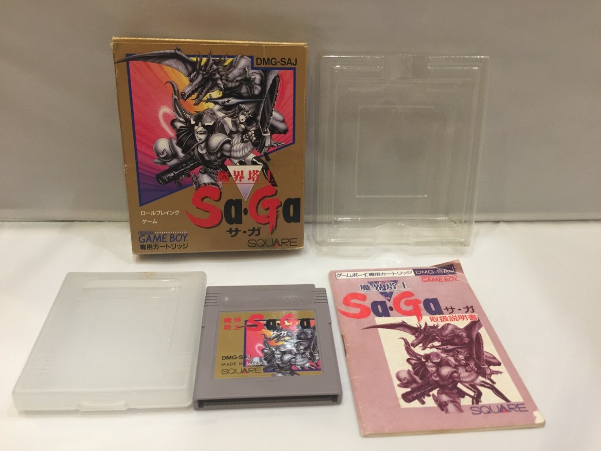 VG++ SAGA Final Fantasy Legend Makai Toushi GameBoy GB Japan
