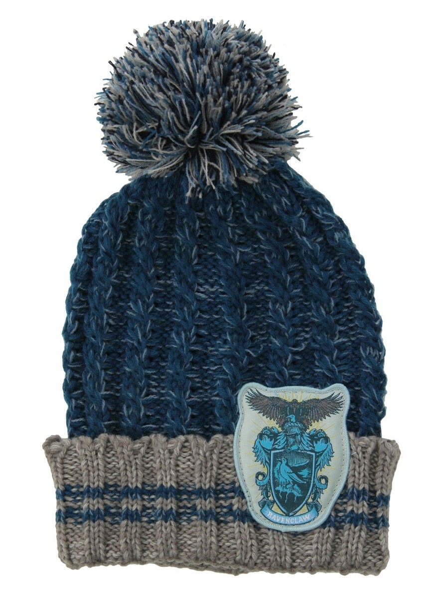 Harry Potter House of Ravenclaw Heathered Pom Beanie Hat  display picture 1