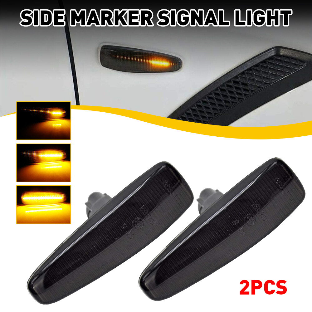 Smoke LED Side Marker Light for 2008-2017 Mitsubishi Outlander Lancer