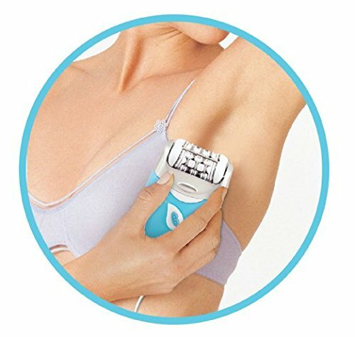 Emjoi e60 2-in-1 Purple Epilator, Shaver/Trimmer & Sensitive Attachment AP-14EPY