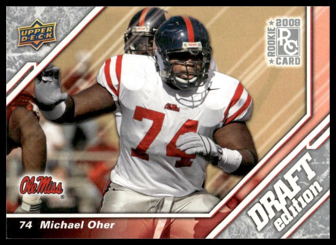 Michael Oher Upper Deck Draft Edition #44 Base