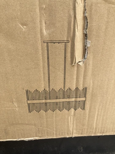 Capital Lighting 825401 Fire & Ice Lena 10-Light  22”H46"W Linear Chandelier - Picture 4 of 5