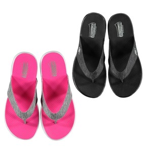 skechers on the go flow flip flops