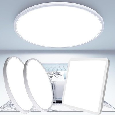 24-72W LED Deckenlampe Panel Deckenleuchte Schlafzimmer Wohnzimmer Bad Flurlampe