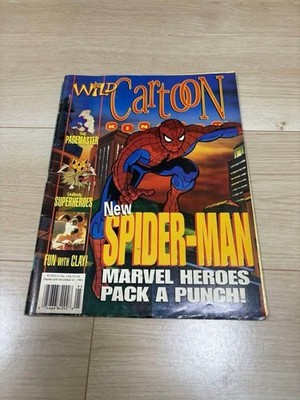 Wild Cartoon Kingdom Magazine Issue 5 1994 Spider-Man Animation Rare US #QY1QZW