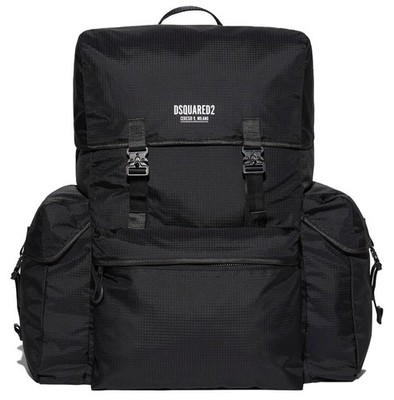 DSQUARED2 CERESIO 9 LOGO RIPSTOP MAXI BACKPACK RUCKSACK BPM0077168053742124