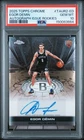 EGOR DEMIN 2025 Topps Chrome Autograph Issue Rookies RC AUTO PSA 10 GEM MINT