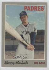 2019 Topps Heritage High Number 1970 Cloth Stickers Manny Machado #20 2o7